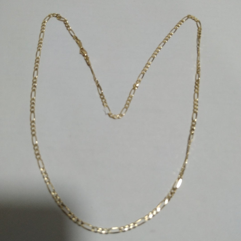 CADENAS 3X1 ORO 14K 55 CM 7.3 GR (NUEVO)