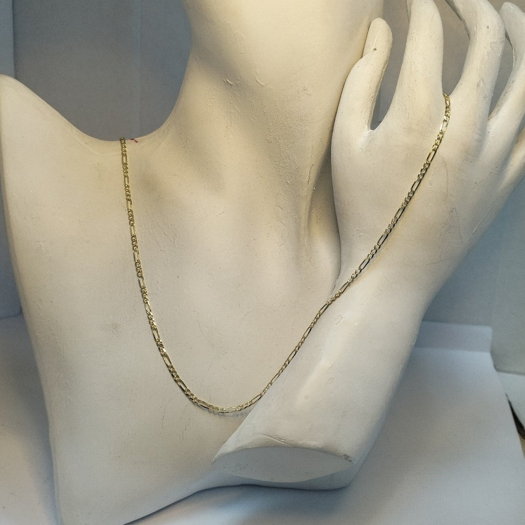 CADENAS 3X1 ORO 14K 55 CM 3.9 GR (NUEVO)