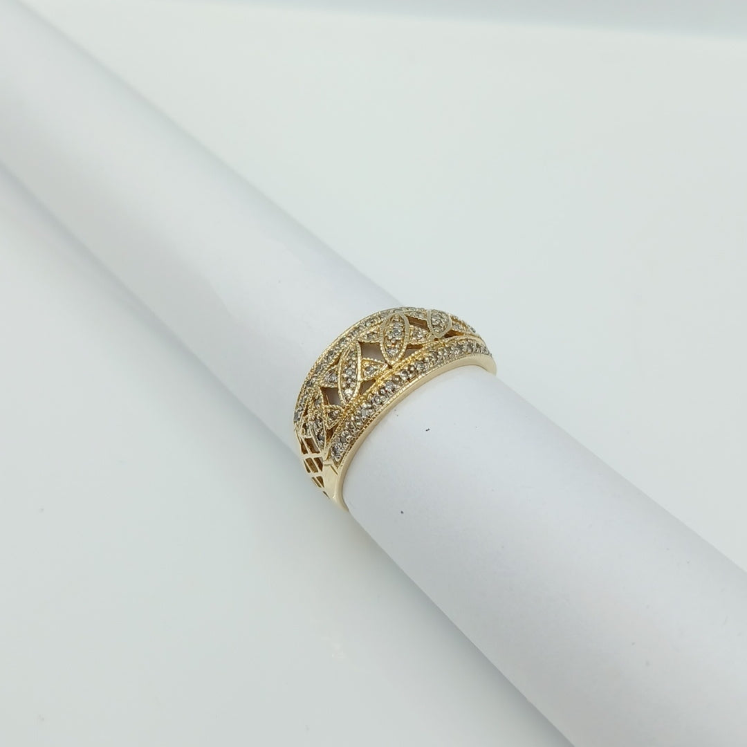 ANILLO ORO 14 K 3.1 GRMS (SEMINUEVO)