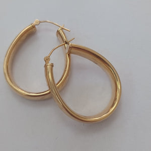 ARRACADAS PAR ORO 14 K 3,20 GRMS (SEMINUEVO)