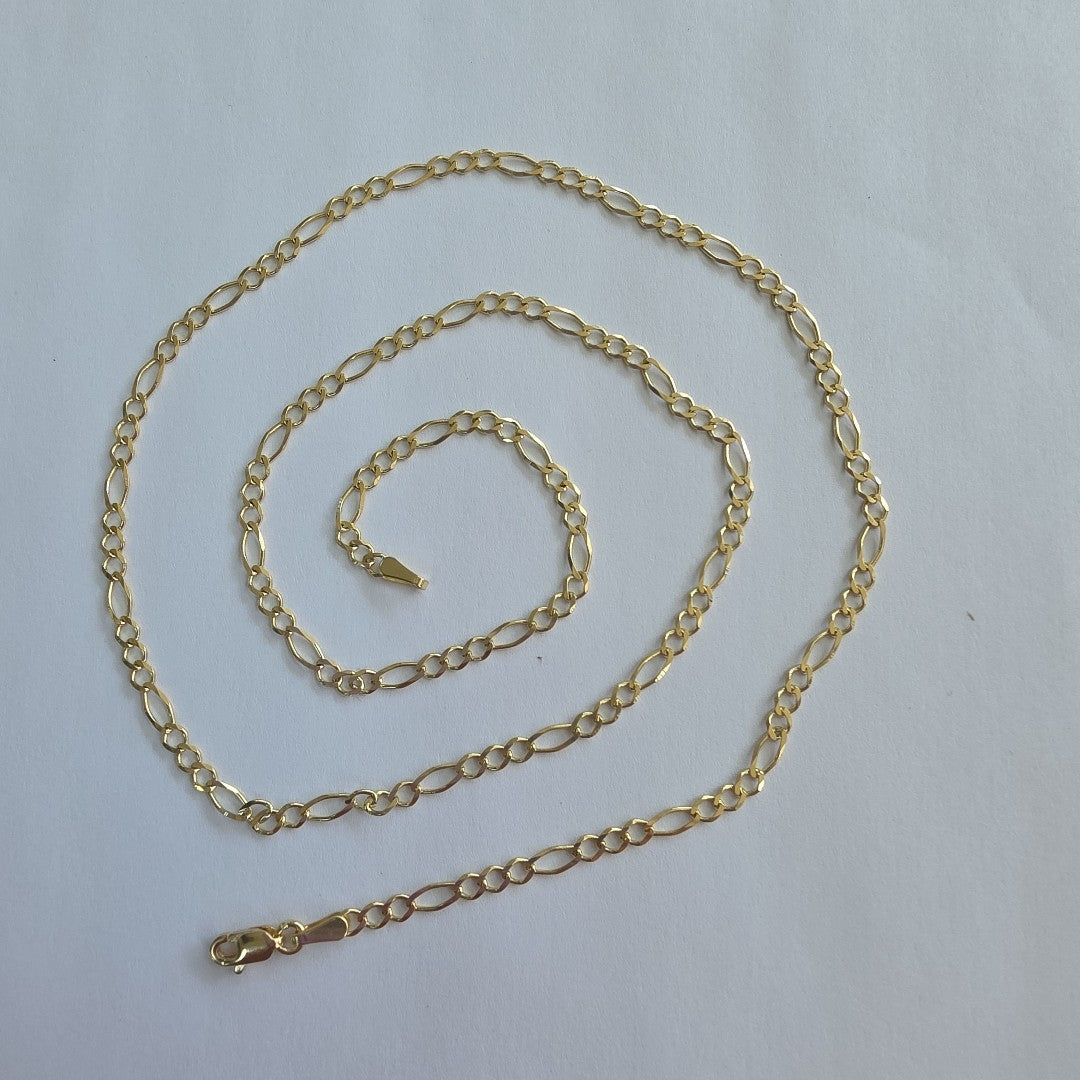 CADENAS 3X1 ORO 14K 55 CM 5.1 GR (NUEVO)