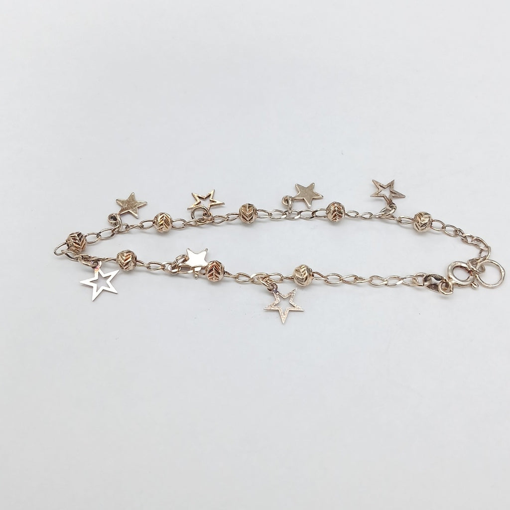 PULSERA TEJIDO ESPECIAL PLATA .925 18 CM 3.1 GR (NUEVO)