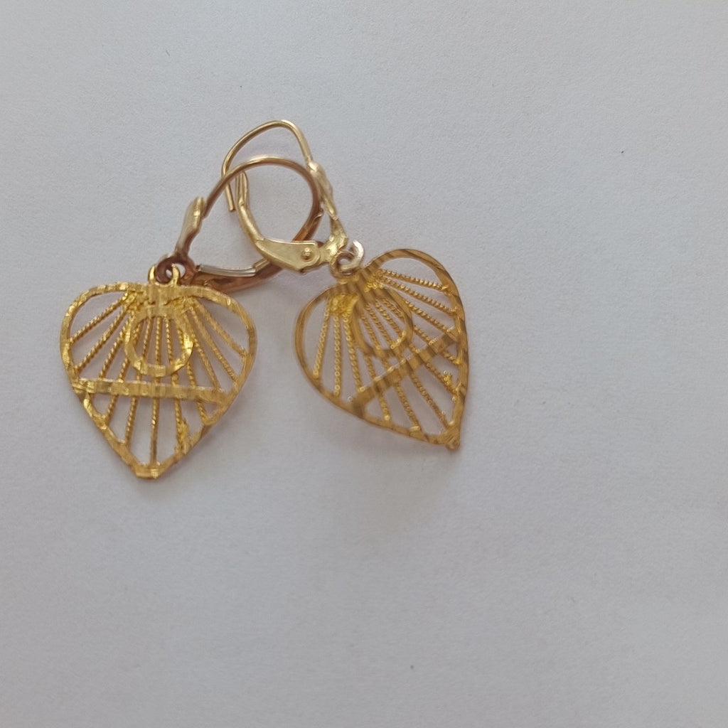 ARETES PAR ORO 14 K 2,20 GRMS (SEMINUEVO)