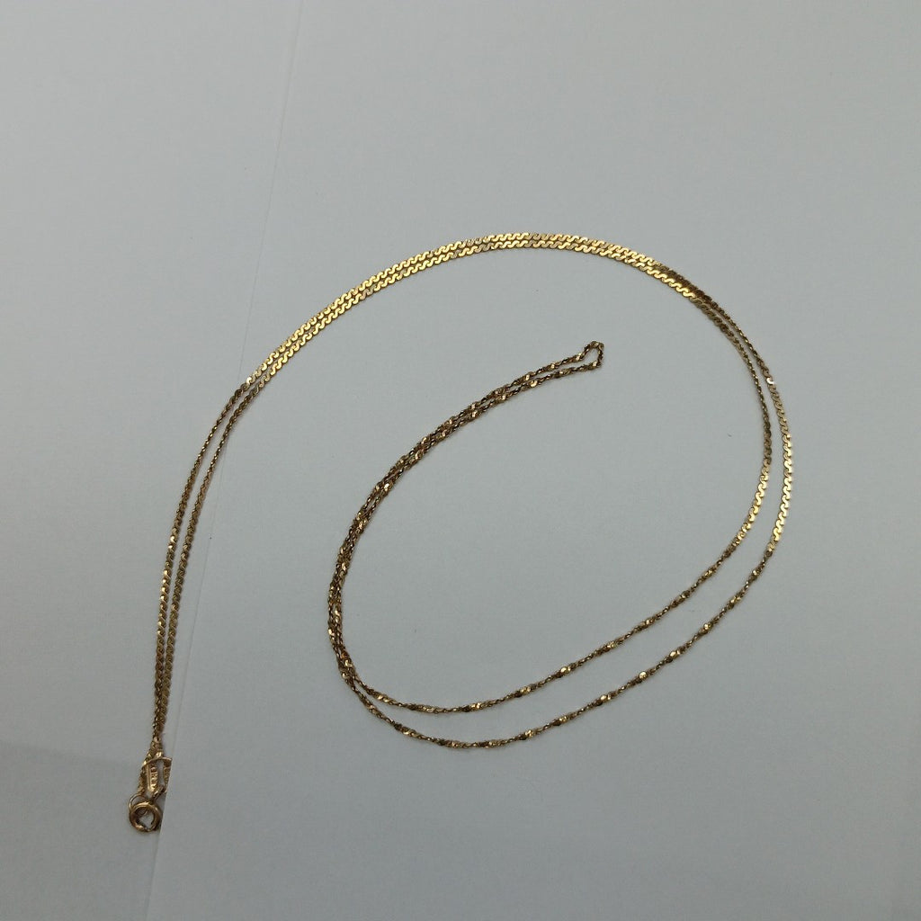 CADENA ORO 14 K 3,10 GRMS (SEMINUEVO)
