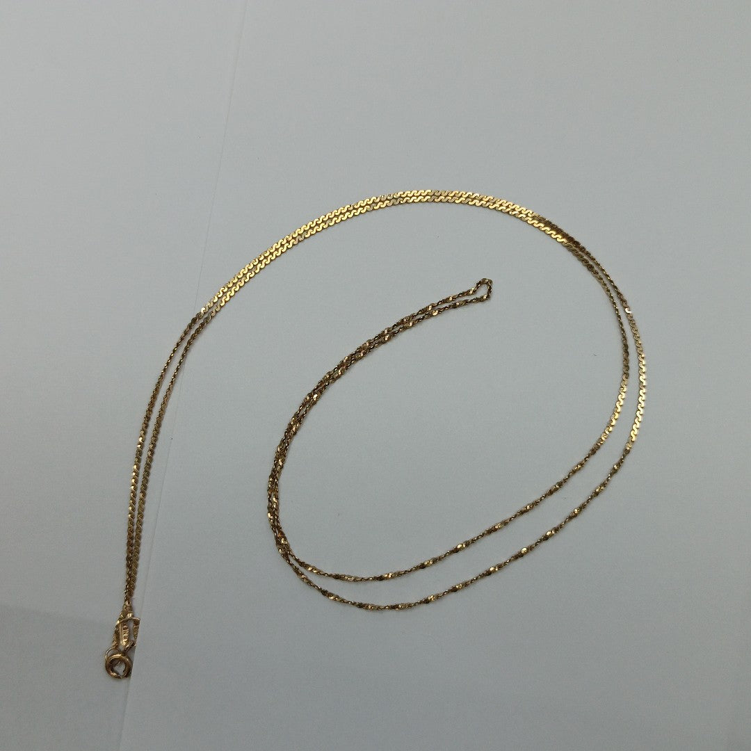 CADENA ORO 14 K 3,10 GRMS (SEMINUEVO)