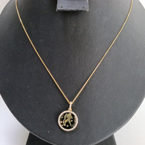 CADENA, DIJE ORO 14 K 3.6 GRMS (SEMINUEVO)