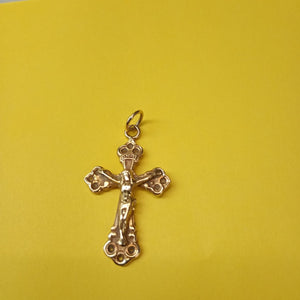 CRISTO, DIJE ORO 18 K 3.2 GRMS (SEMINUEVO)