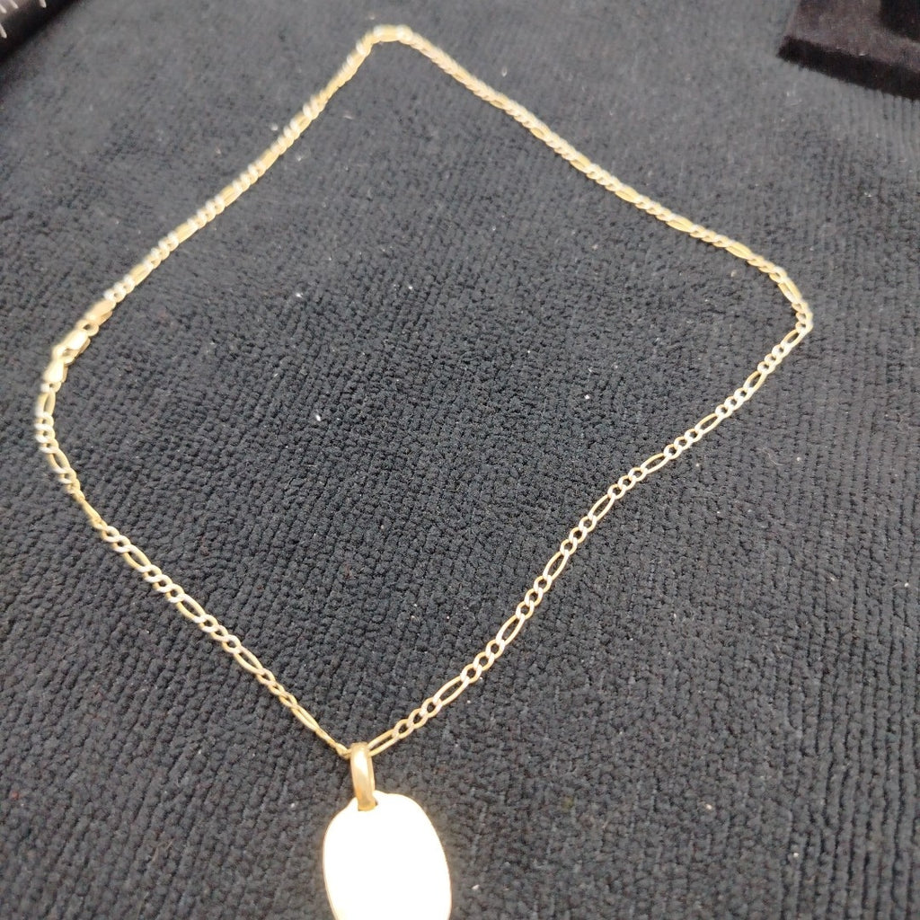 CADENA, MEDALLA RELIGIOSA ORO 14 K 6.2 GRMS (SEMINUEVO)