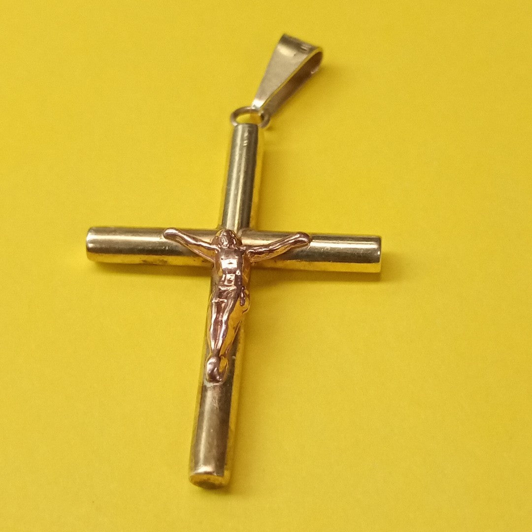 CRISTO, DIJE ORO 10 K 1.6 GRMS (SEMINUEVO)