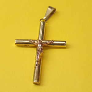CRISTO, DIJE ORO 10 K 1.6 GRMS (SEMINUEVO)