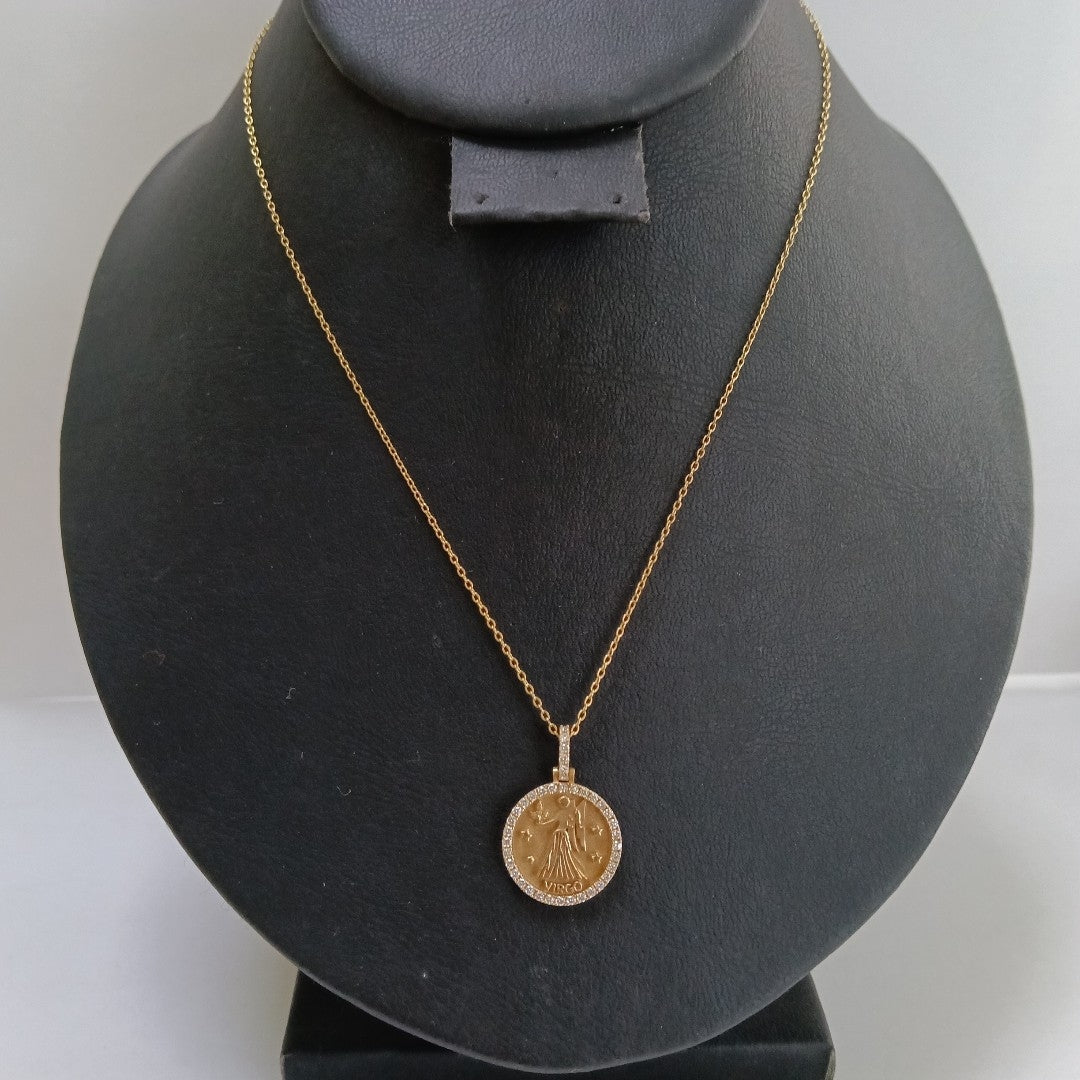 CADENA, DIJE ORO 10 K 3.7 GRMS (SEMINUEVO)