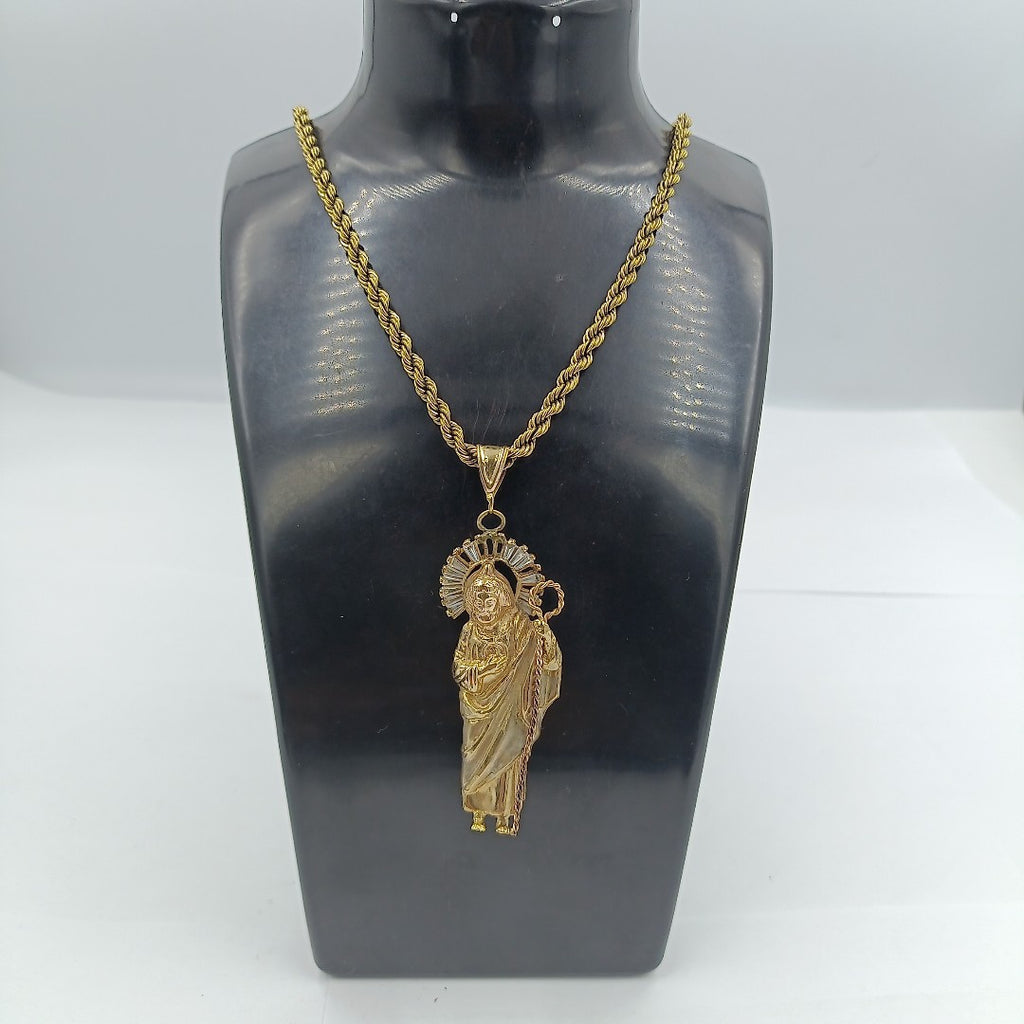 CADENA, DIJE ORO 10 K 39.4 GRMS (SEMINUEVO)