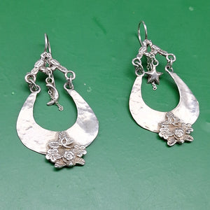 ARETES PAR PLATA 11.4 GRMS (SEMINUEVO)