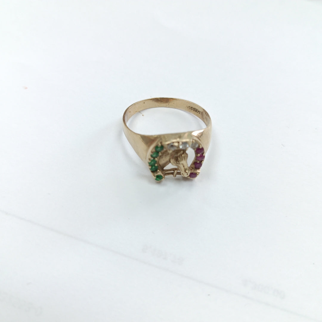 ANILLO ORO 10 K 4,50 GRMS (SEMINUEVO)