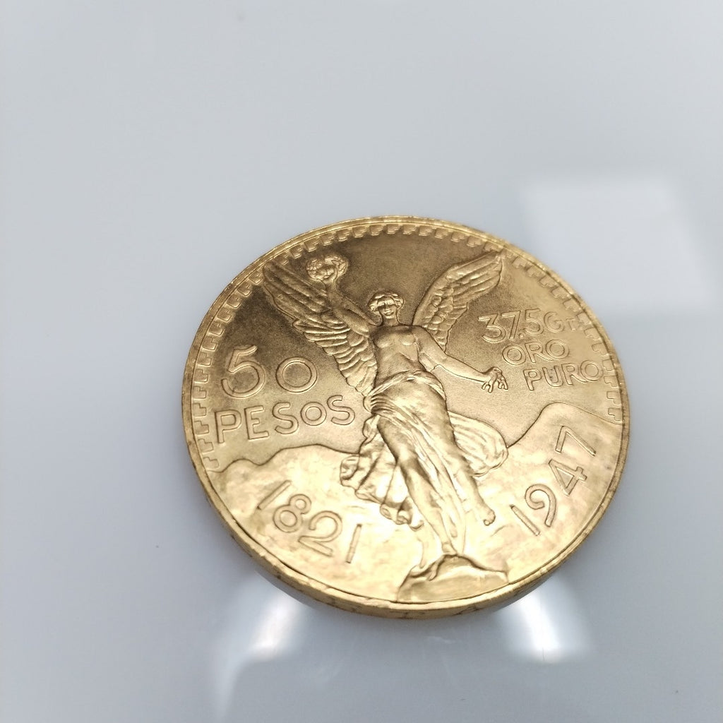 K1 41.6 GRMS 21 K IDENTIFICACIÓN MONEDA NOMINATIVA MONEDAS PESOS 50 PESO (SEMINUEVO)