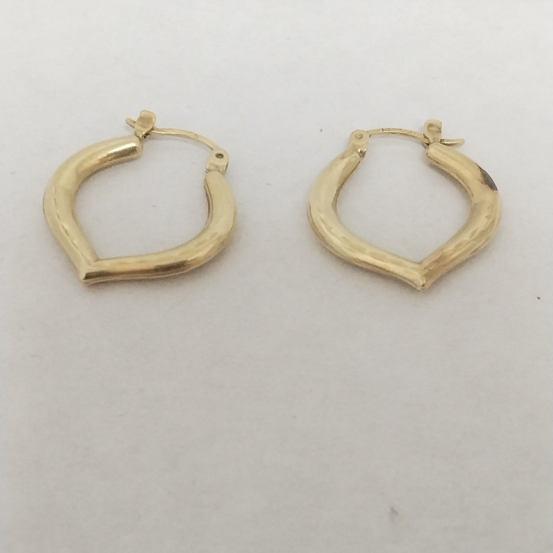 ARETES PAR ORO 14 K 1.7 GRMS (SEMINUEVO)