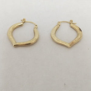 ARETES PAR ORO 14 K 1.7 GRMS (SEMINUEVO)