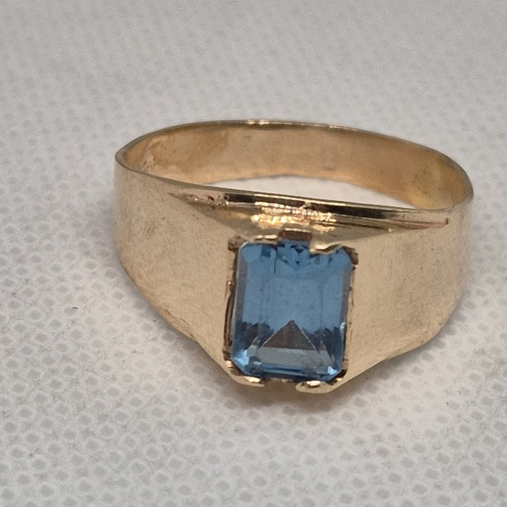 ANILLO ORO 10 K 3,60 GRMS (SEMINUEVO)