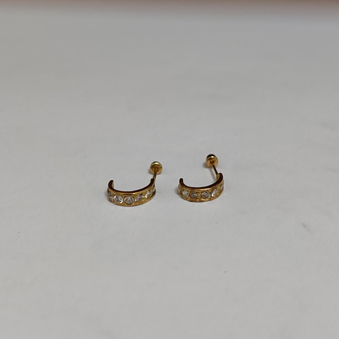 BROQUELES PAR ORO 10 K 0,90 GRMS (SEMINUEVO)