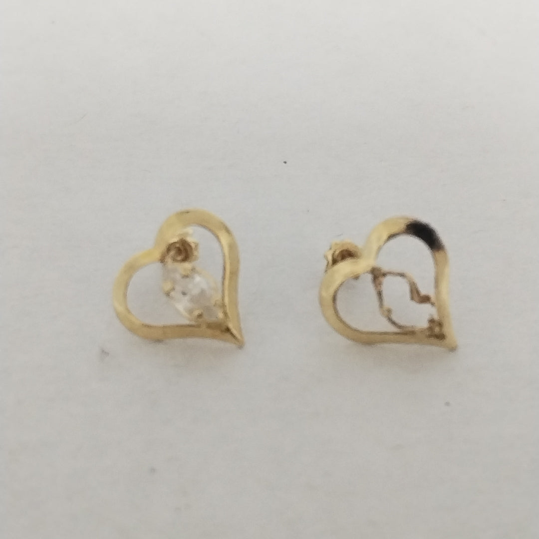 ARETES PAR ORO 14 K 0.7 GRMS (SEMINUEVO)