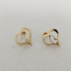 ARETES PAR ORO 14 K 0.7 GRMS (SEMINUEVO)