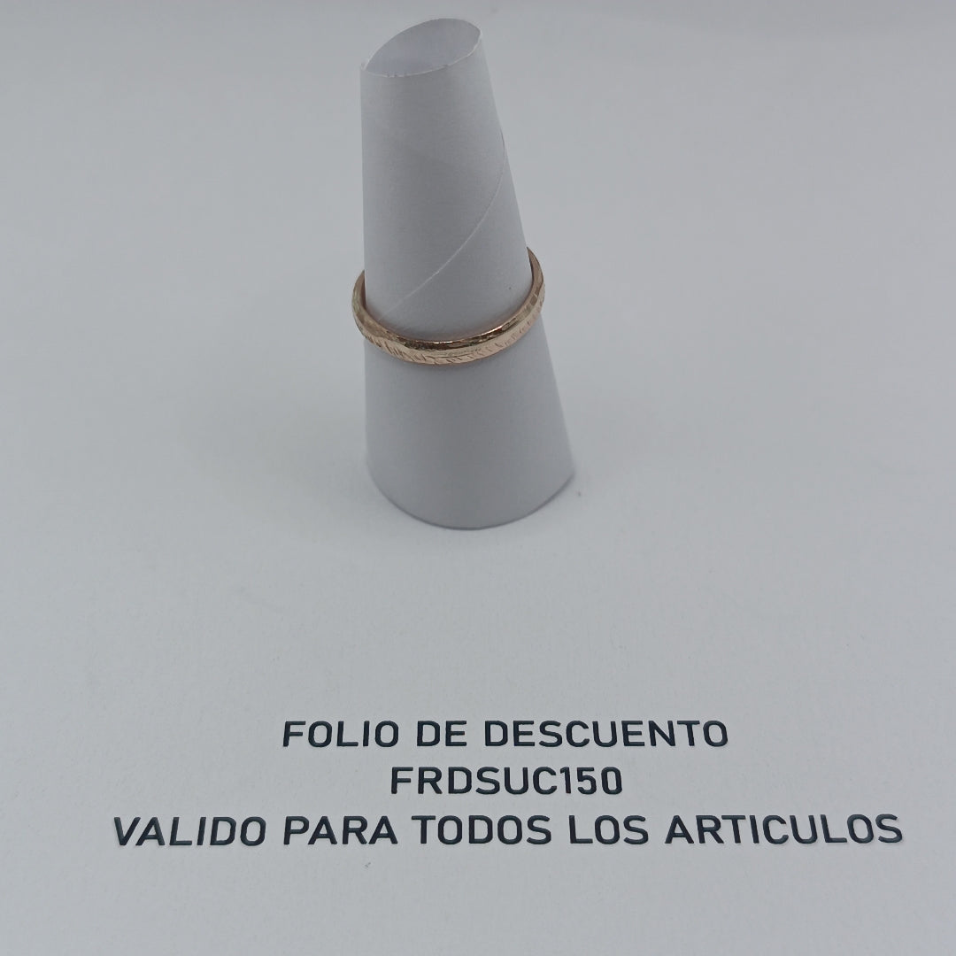 ANILLITO ORO 8 K 1.3 GRMS (SEMINUEVO)