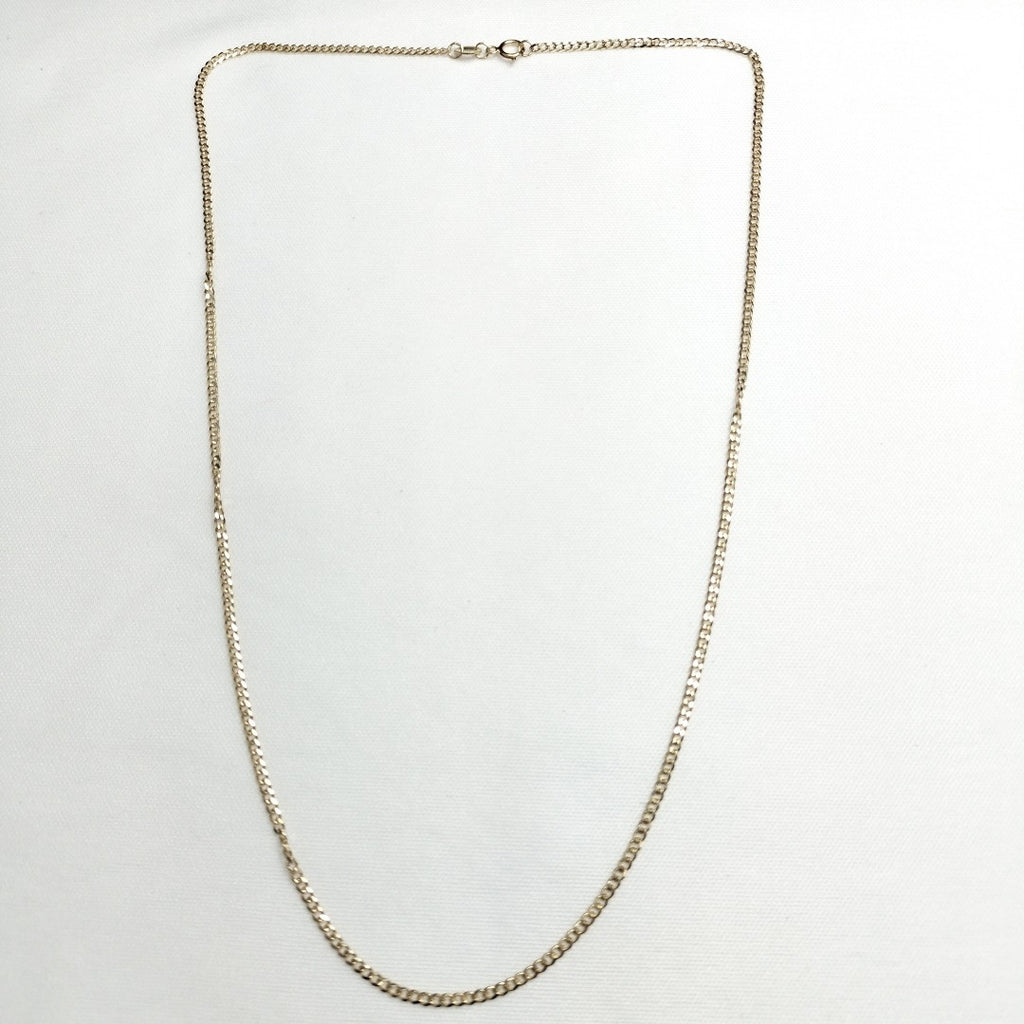 CADENAS TEJIDO BARBADA ORO 10K 50 CM 3.5 GR (NUEVO)