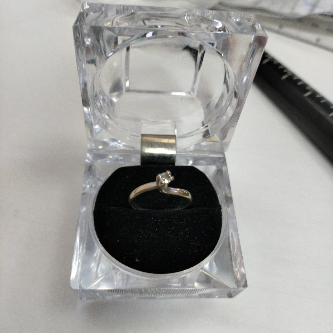 ANILLITO ORO BLANCO 10 K 2,10 GRMS (SEMINUEVO)