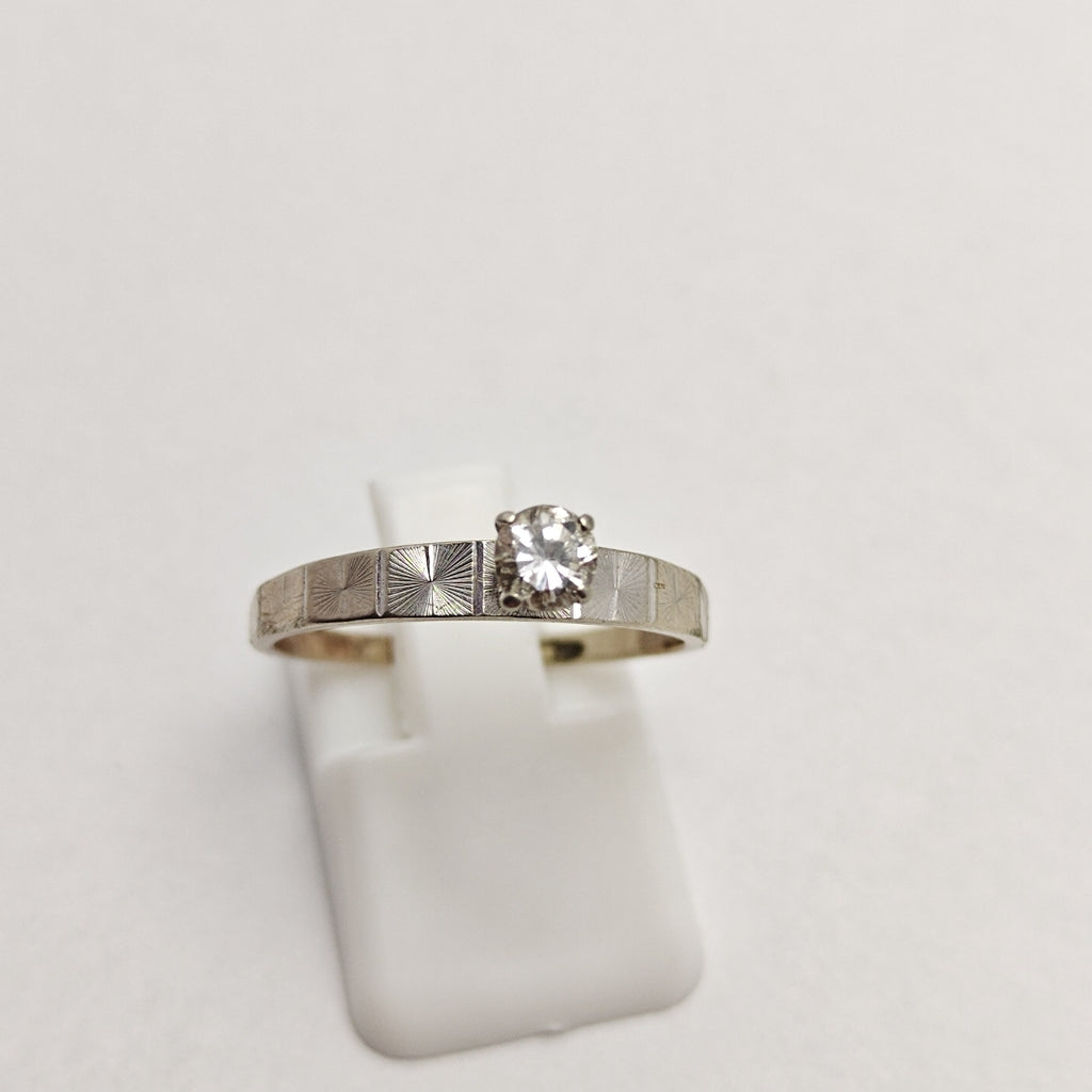 ANILLITO ORO BLANCO 14 K 1,80 GRMS (SEMINUEVO)