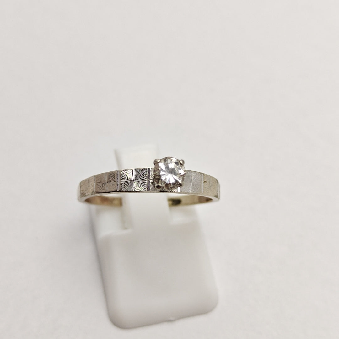 ANILLITO ORO BLANCO 14 K 1,80 GRMS (SEMINUEVO)