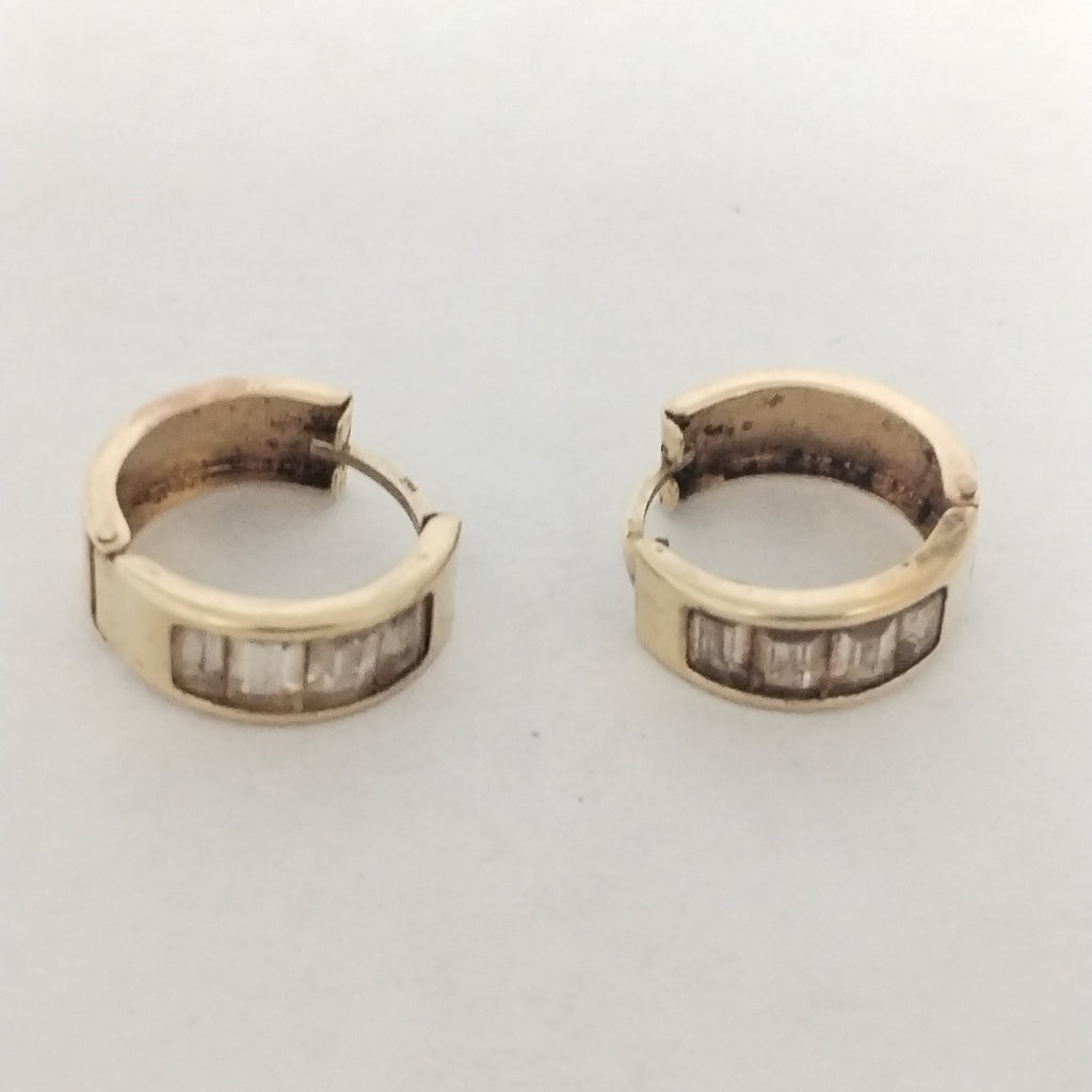 ARRACADAS PAR ORO 14 K 2.9 GRMS (SEMINUEVO)