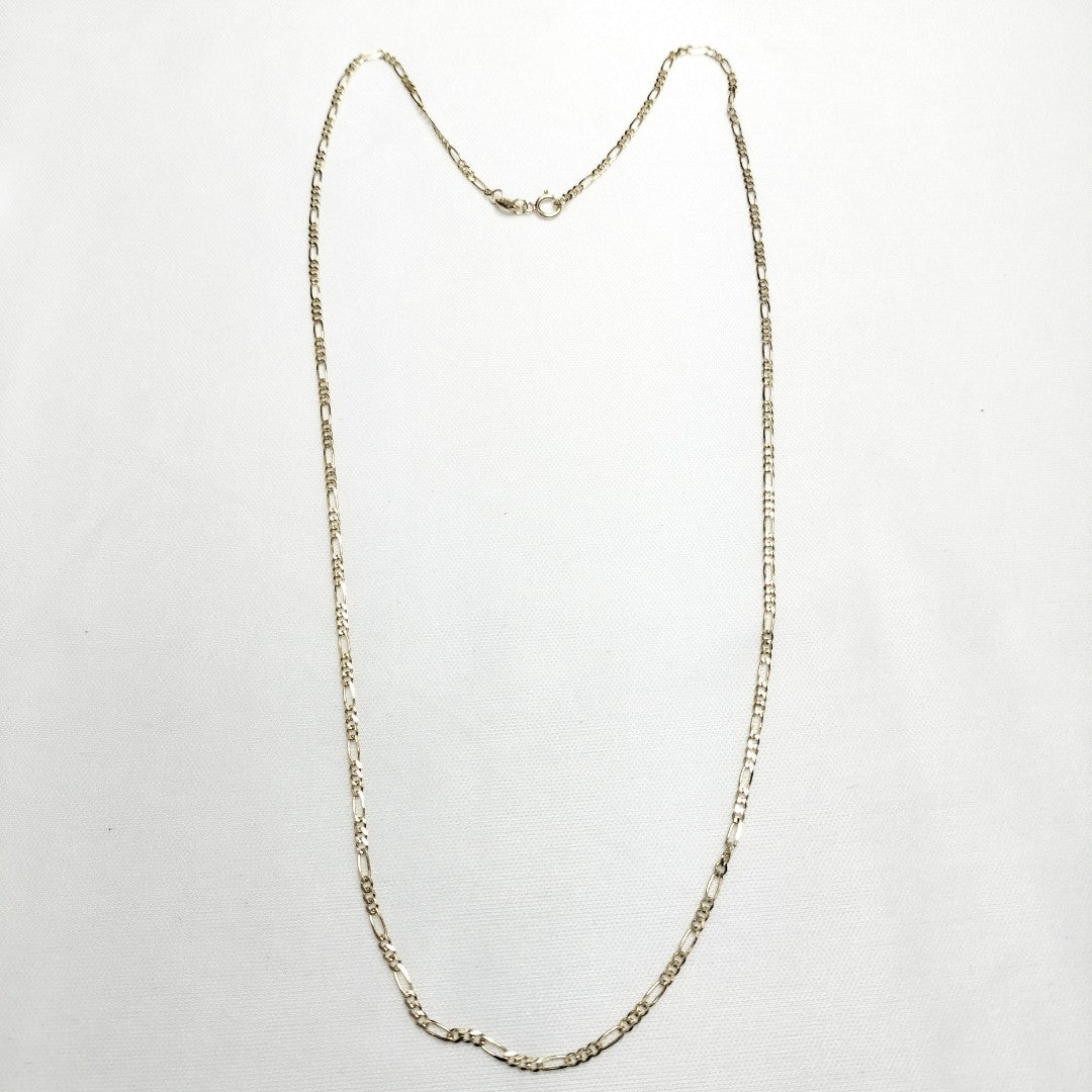 CADENAS TEJIDO 3X1 ORO 10K 55 CM 3.2 GR (NUEVO)