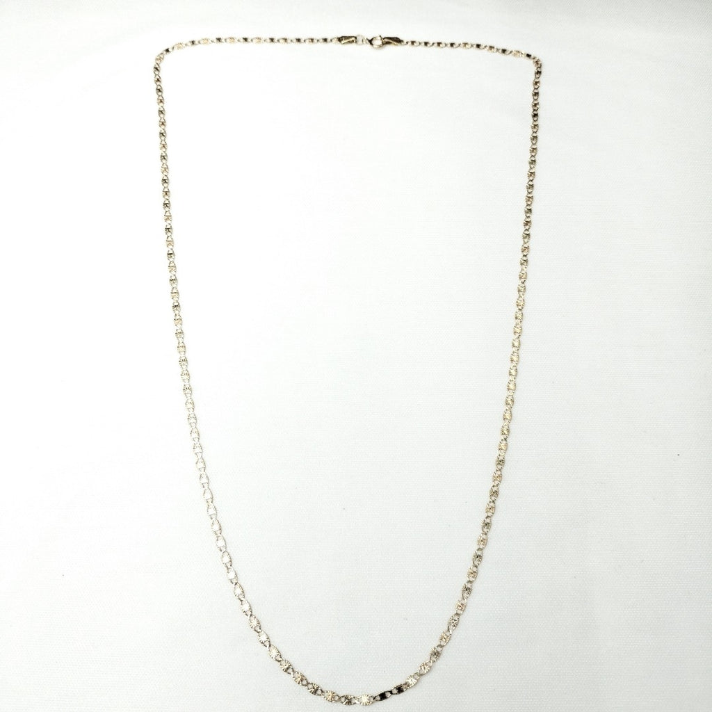 CADENAS TEJIDO GUCHI ORO 10K 55 CM 3 GR (NUEVO)