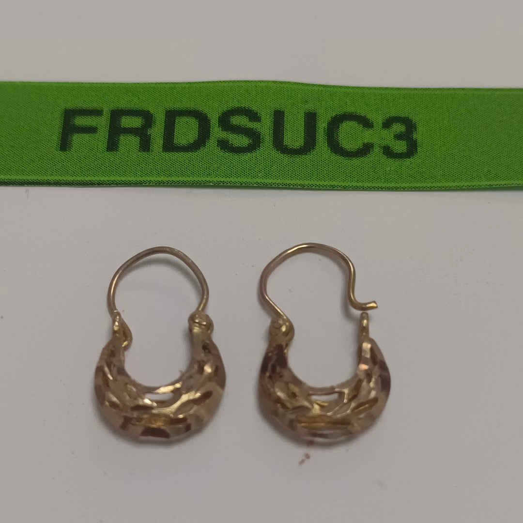 ARETES PAR ORO 10 K 1.1 GRMS (SEMINUEVO)