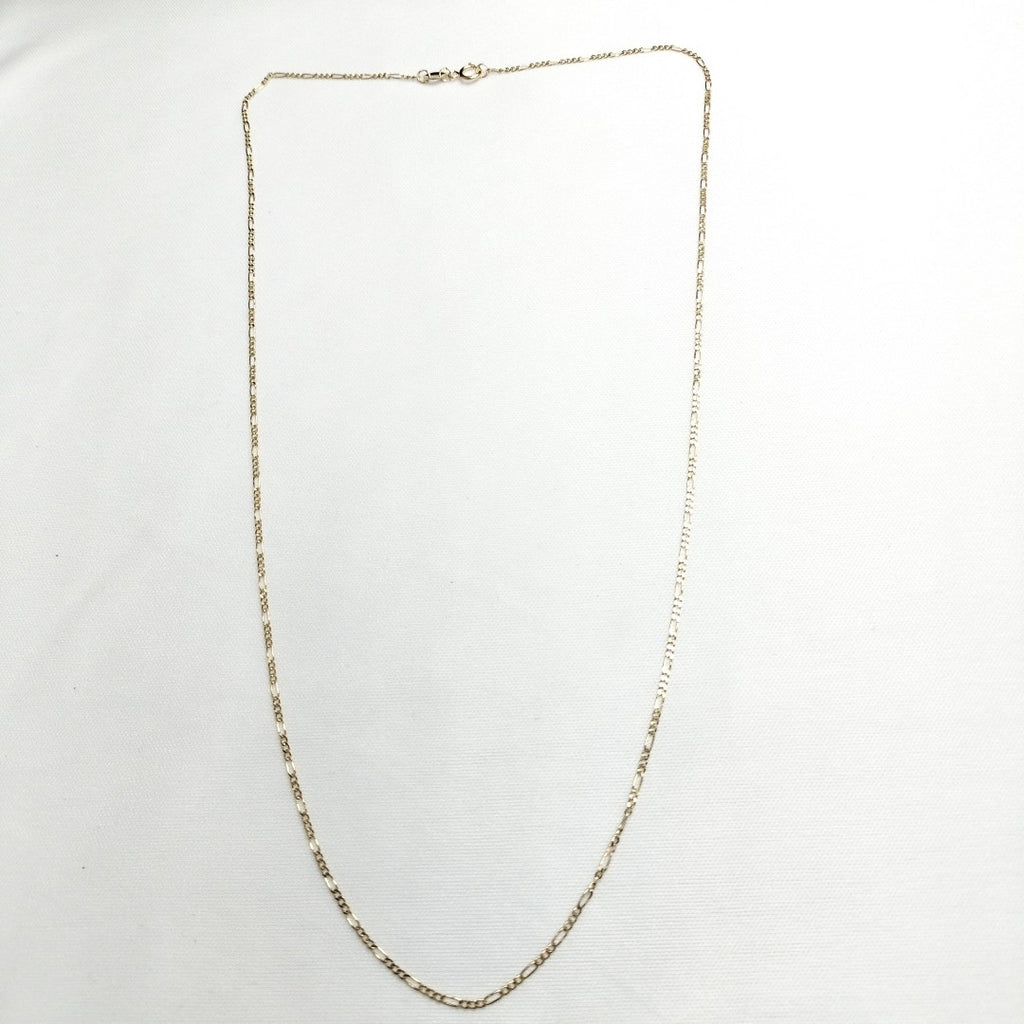 CADENAS TEJIDO 3X1 ORO 14K 55 CM 2.4 GR (NUEVO)