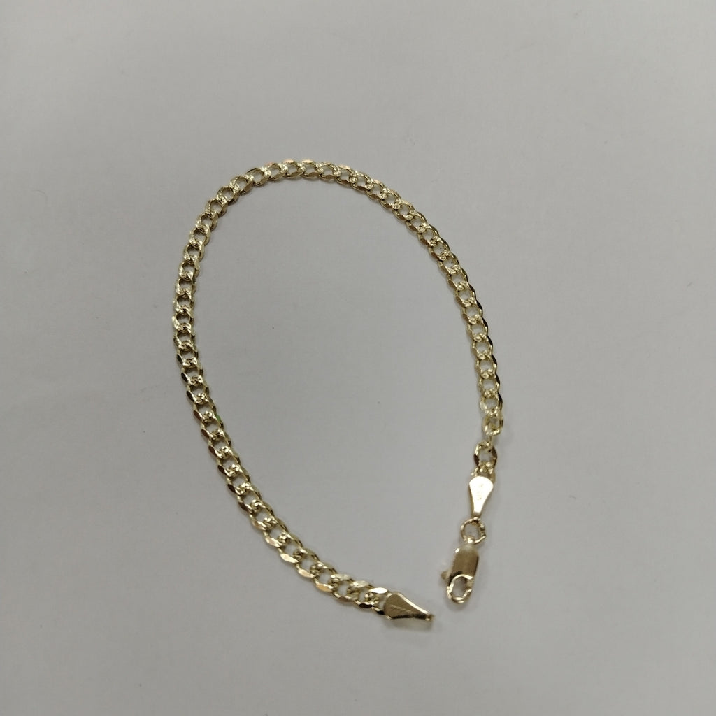 PULSERAS BARBADA ORO 14K 21 CM 5.3 GR (NUEVO)