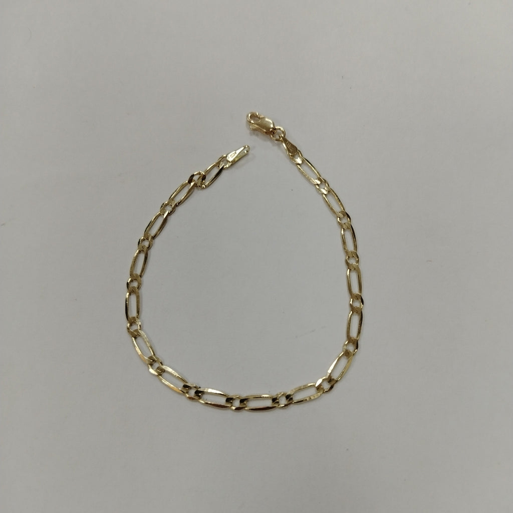 PULSERAS 1X1 ORO 14K 18 CM 2.6 GR (NUEVO)