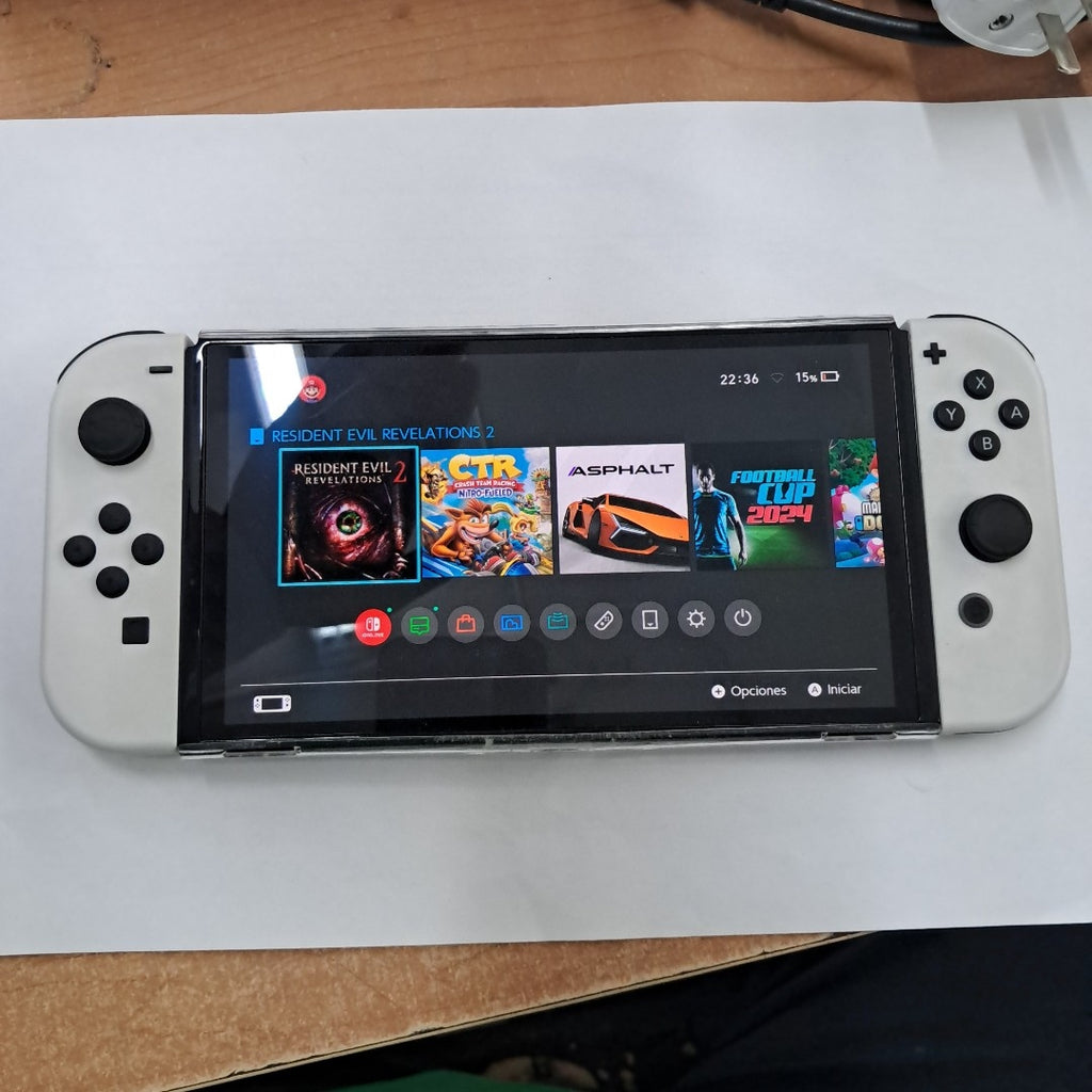 CONSOLA DE VIDEOJUEGO NINTENDO SWITCH OLED 64 GB (SEMINUEVO)