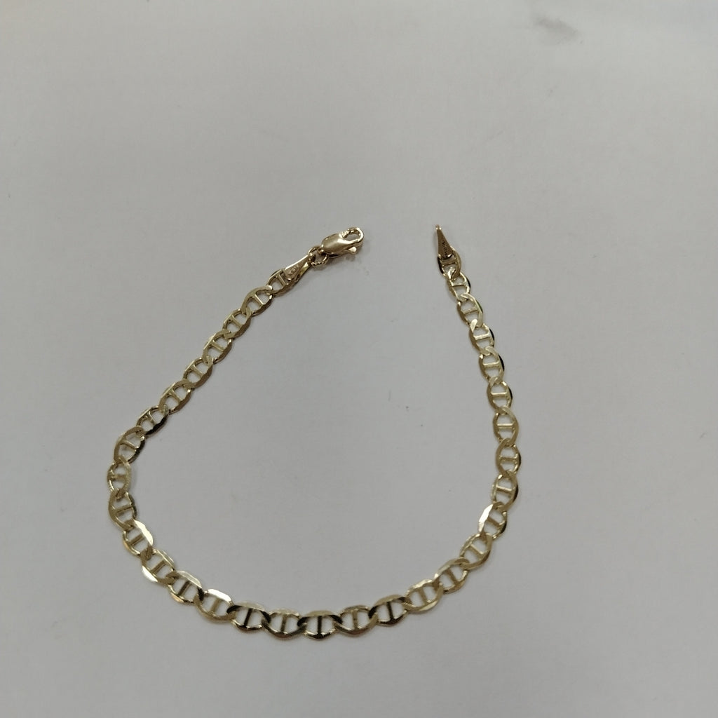 PULSERAS TEJIDO MARINERA ORO 14K 18 CM 2.9 GR (NUEVO)