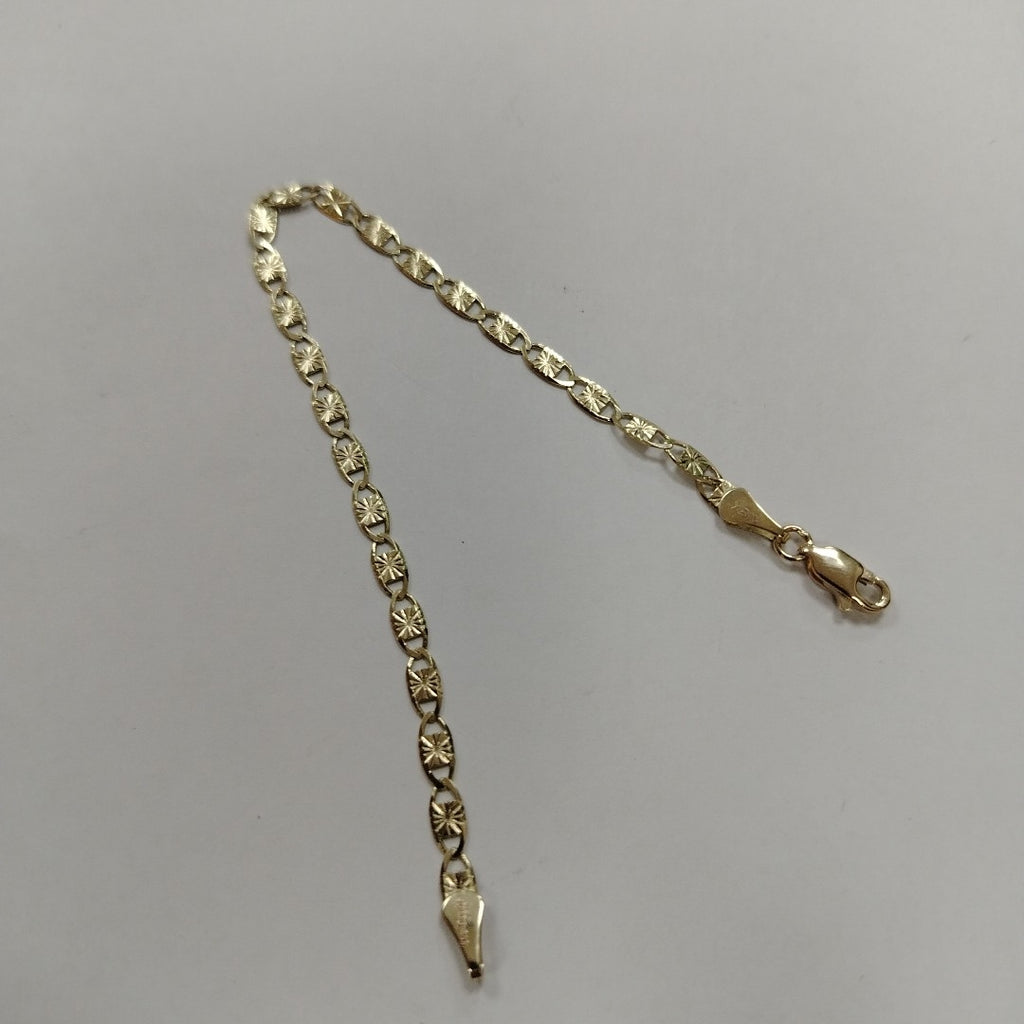 PULSERAS GUCHI ORO 14K 18 CM 2.8 GR (NUEVO)