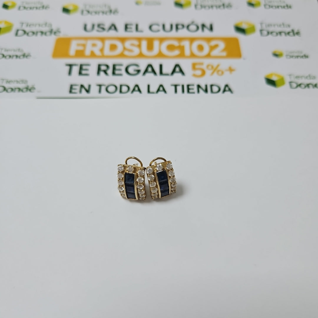 ARETES PAR ORO 14 K 6,80 GRMS (SEMINUEVO)