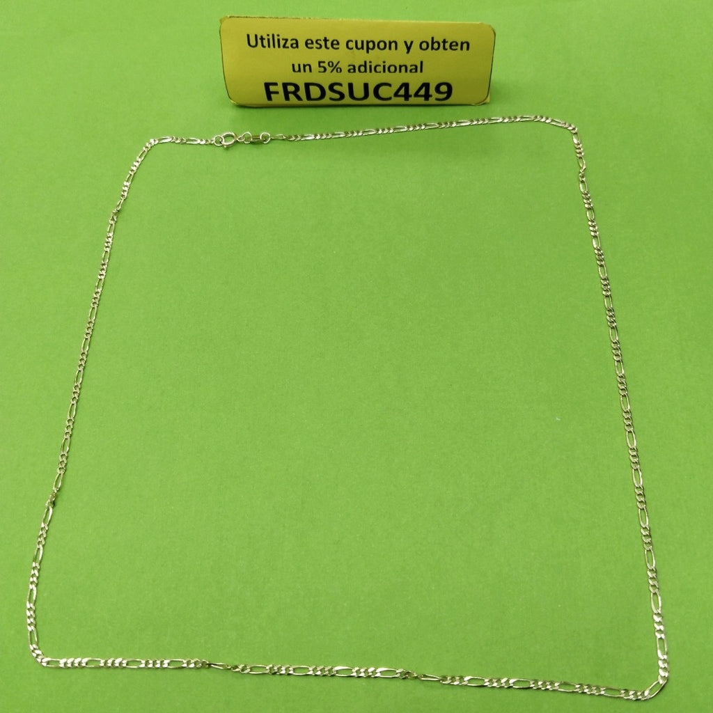 CADENAS TEJIDO 3X1 ORO 10K 55 CM 3.2 GR (NUEVO)