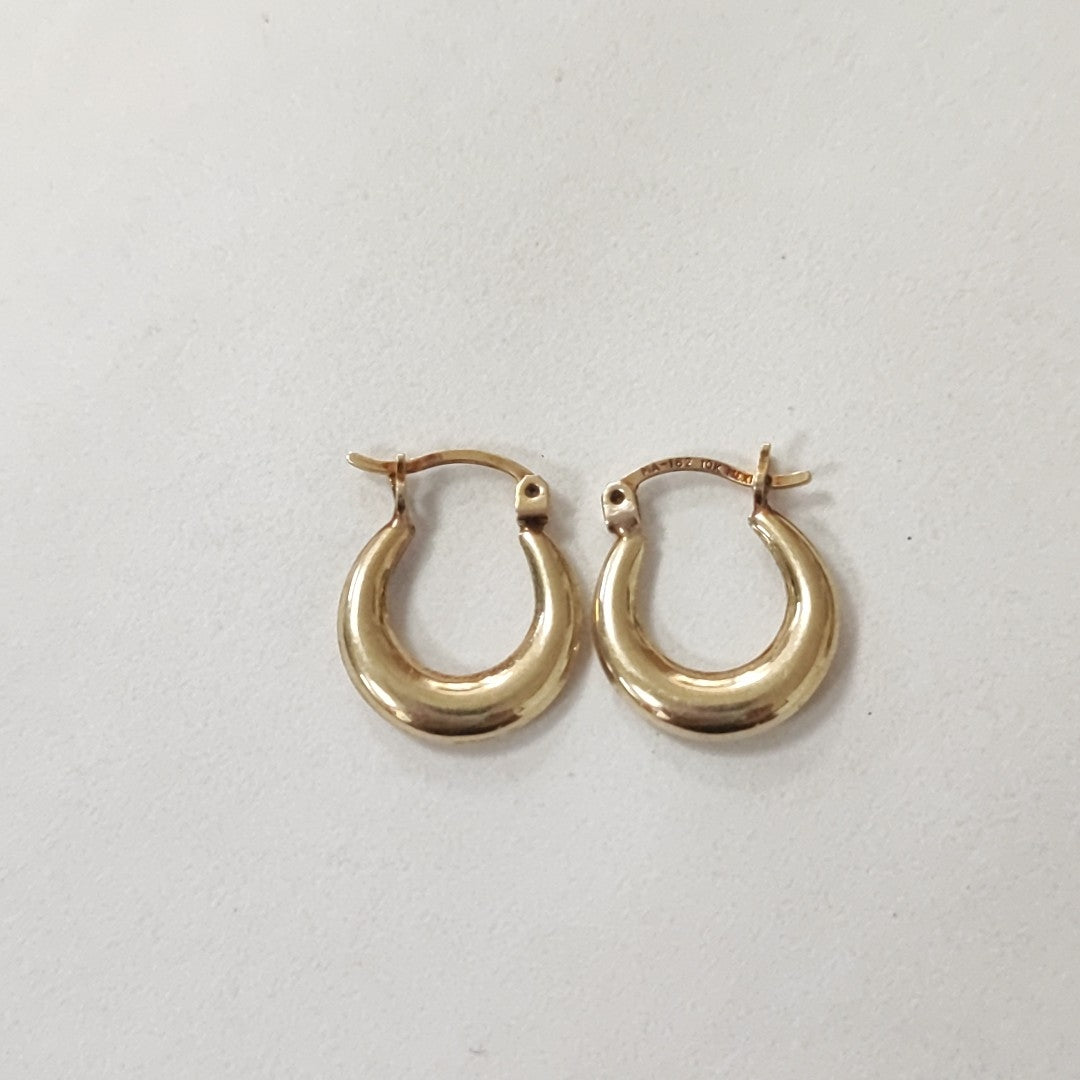 ARRACADAS PAR ORO 10 K 1,30 GRMS (SEMINUEVO)