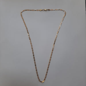 CADENA ORO COMBINADO 10 K 5 GRMS (SEMINUEVO)