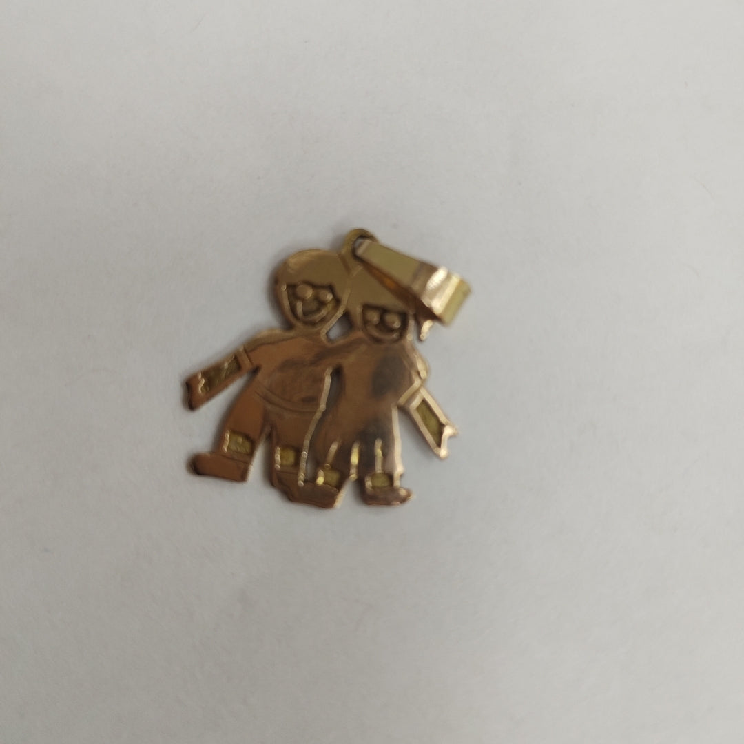 CADENA, CHURUMBELA, DIJE ORO 10 K 3.1 GRMS (SEMINUEVO)