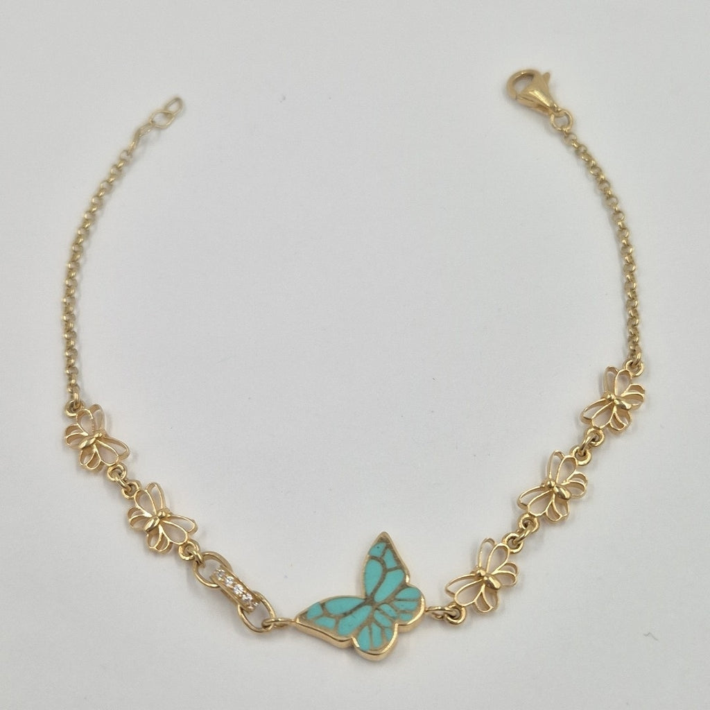 PULSERAS DAMA ORO 14K 4.3 (NUEVO)