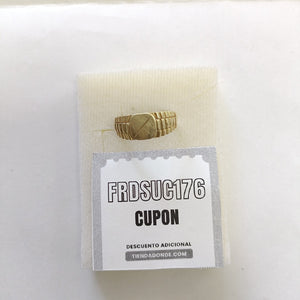ANILLO ORO 10 K 3.4 GRMS (SEMINUEVO)