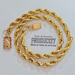 CADENA ORO 10 K 49.7 GRMS (SEMINUEVO)