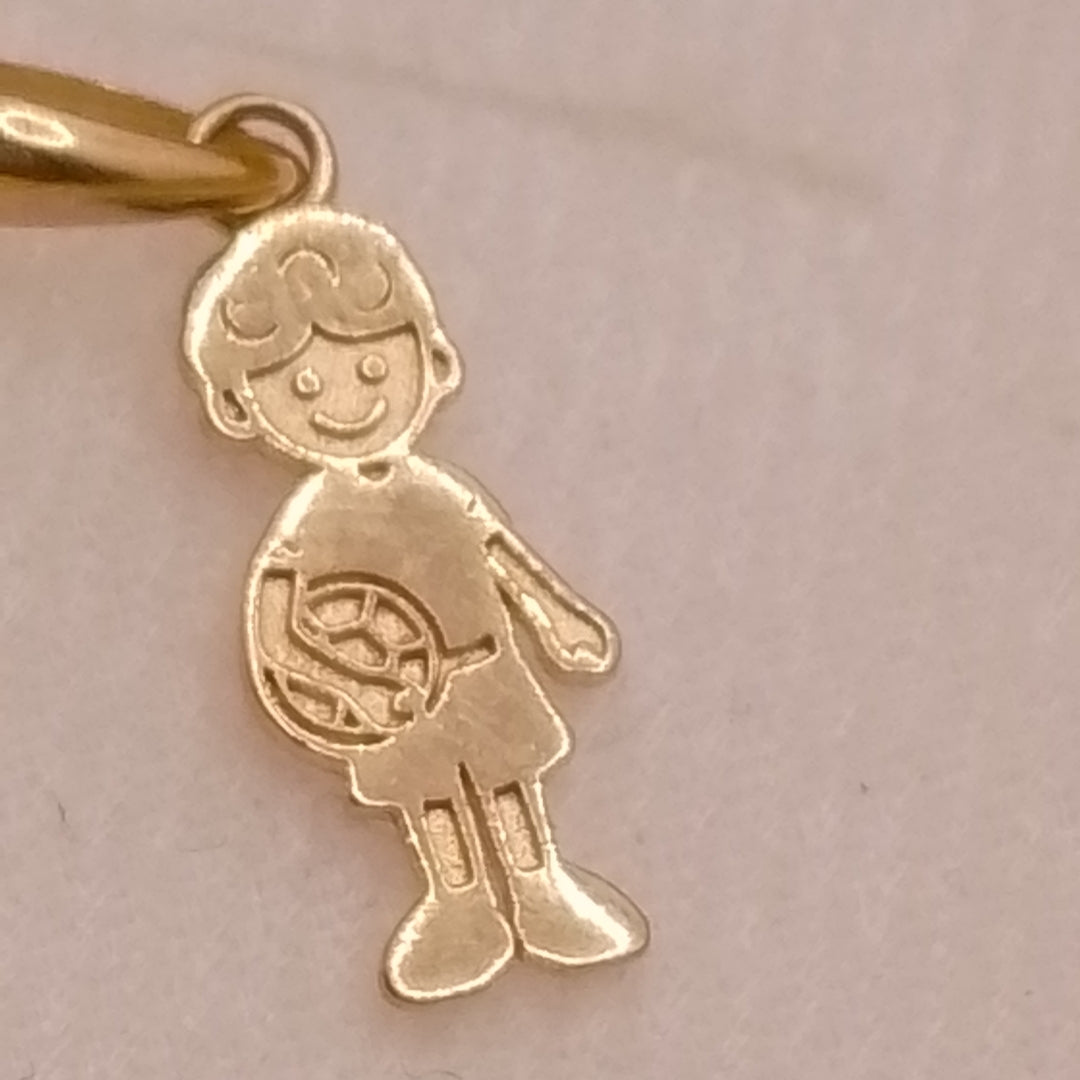 DIJES NIÑO ORO 10K 0.8 GR (NUEVO)