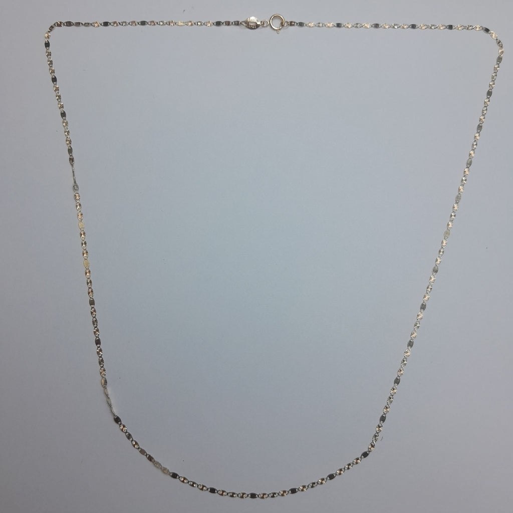 CADENAS TEJIDO GUCHI ORO 10K 55 CM 1.7 GR (NUEVO)